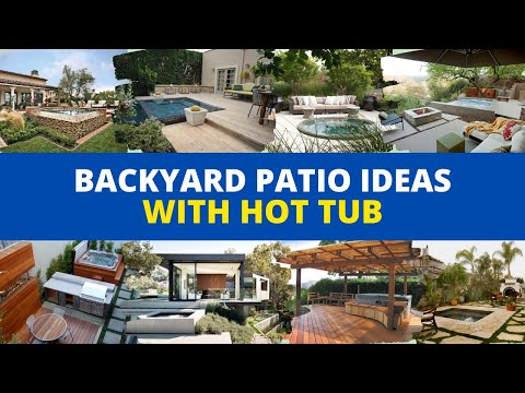 20+ Backyard Patio & Deck Ideas With Hot Tub 👌