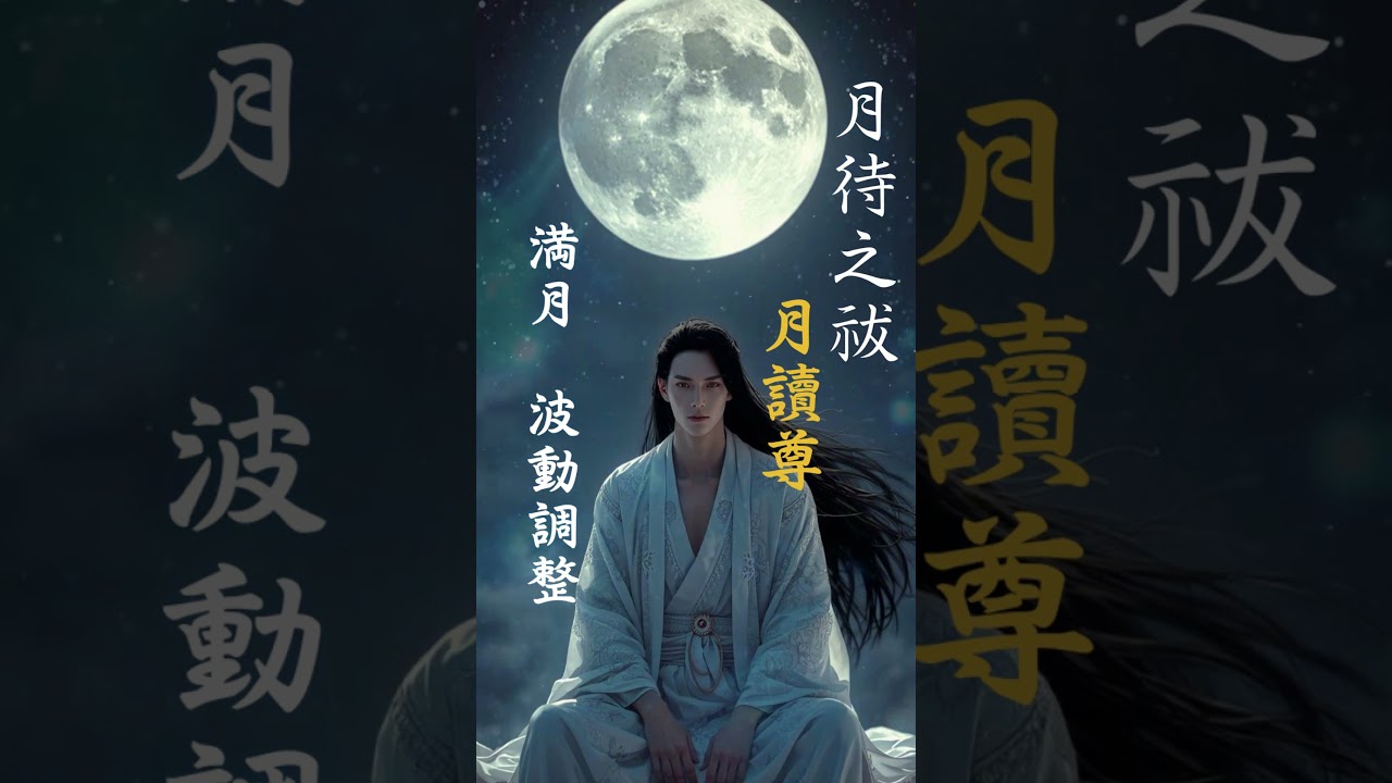 【祓詞】緊急ー満月波動調整【月讀尊】頭痛・自律神経の乱れ・心の落ち込み救済