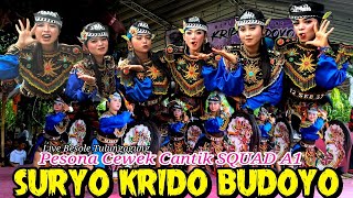 SQUAD A1 😍🥰 Kreasi Terbaru2024 jaranan Senterewe Putri (SURYO KRIDO BUDOYO) Live Besole Tulungagung