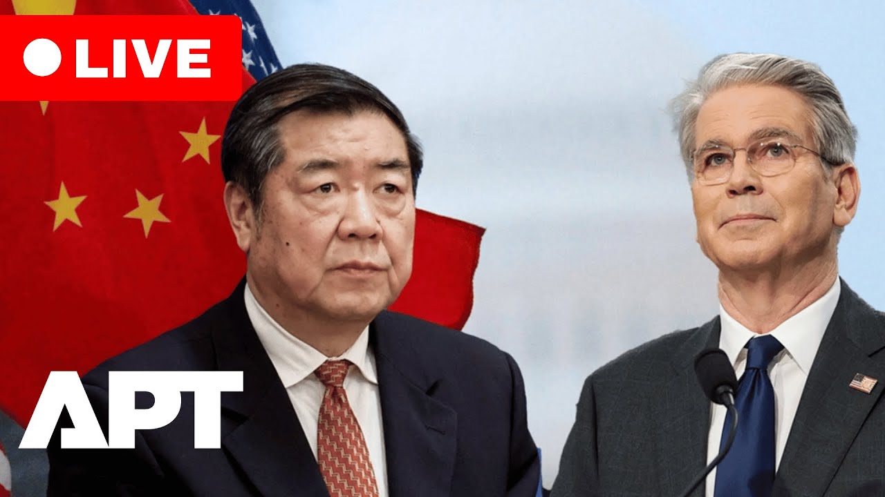 LIVE | General View of Meeting Between U.S. Treasury Secretary and China’s Vice Premier | APT
