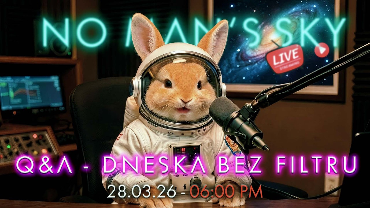 🔴NO MAN'S SKY LIVE Q&A 🚀 BEZ PLÁNU, JEN OTÁZKY?! UVIDÍME 😊 !NMS !DONO !SMARTY !NERCH