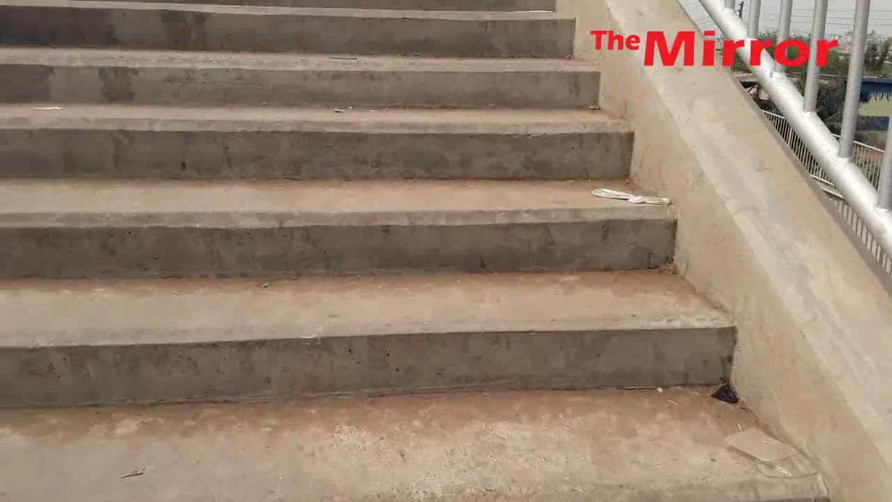 Footbridges underutilized