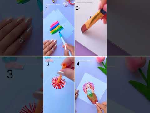 AWESOME PAINT HACKS  #creativeart  #satisfying #shorts