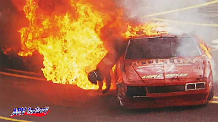 Phillip Ross Big Crash 1991 Sportsman 100 Qualifyi...