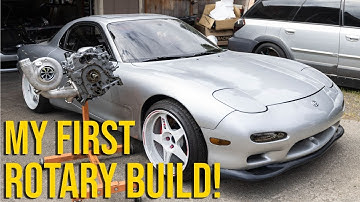 Building my First Rotary Engine, Turbo 13B for my Mazda FD RX7!