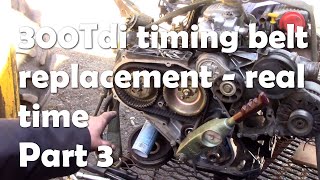 Malawi110 timing belt   Part 3 - with a twist!