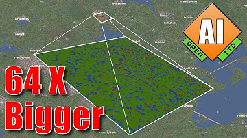 Biggest Possible AI Map - OpenTTD AI Battles