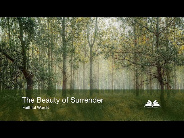 The Beauty of Surrender