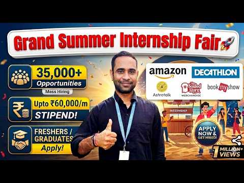Work From Home | 35,000+ Internship & Job Opportunity | High Paying Stipend Upto 60,000/m