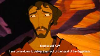 The Prince of Egypt (1998)  The Burning Bush Scene (Biblical subtitle)