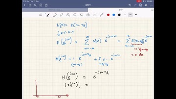 Lecture 10: Discrete Time Fourier Transform for the Analysis of Signals & Systems