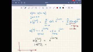 Lecture 10: Discrete Time Fourier Transform for the Analysis of Signals & Systems