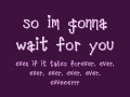 Wait for you forever by mishon with lyrics