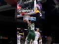 Giannis MUSCLES inside for the JAM!