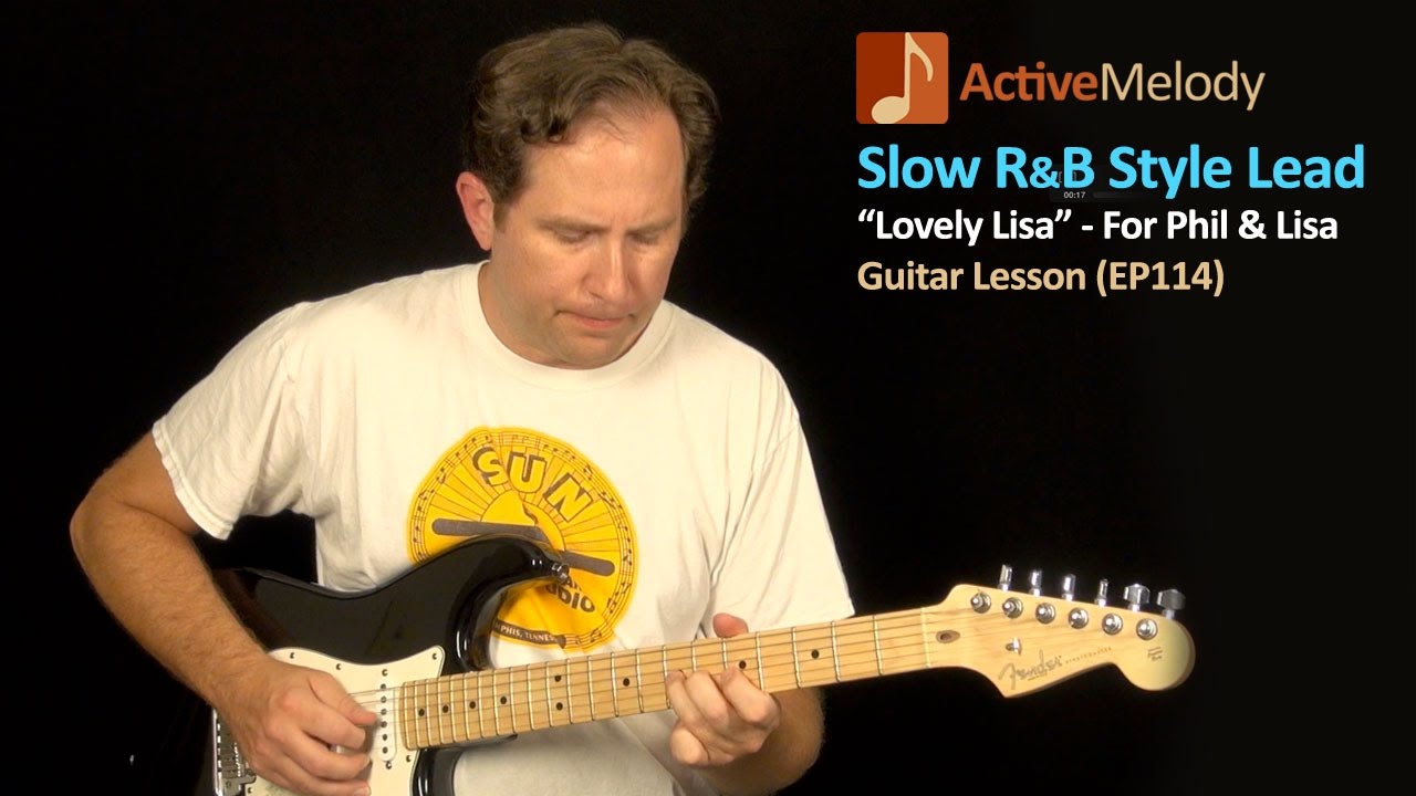 Soulful R&B Lead Guitar Lesson Rhythm and Blues Guitar Lesson EP174