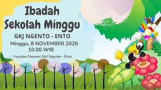 Sekolah Minggu Virtual GKJ Ngento - Ento 8 November 2020