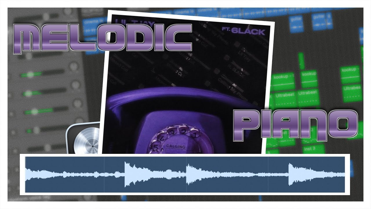 How to Make Melodic Ambient Piano Beats in Logic Pro X | Beats for Lil Tjay