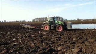 Fendt 936 und kverneland Pflug