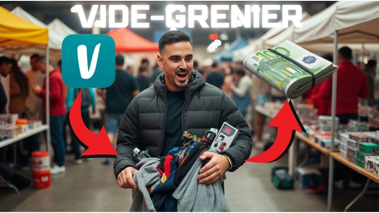 JE DÉVALISE LE VIDE-GRENIER : Je filme tous mes achats !!