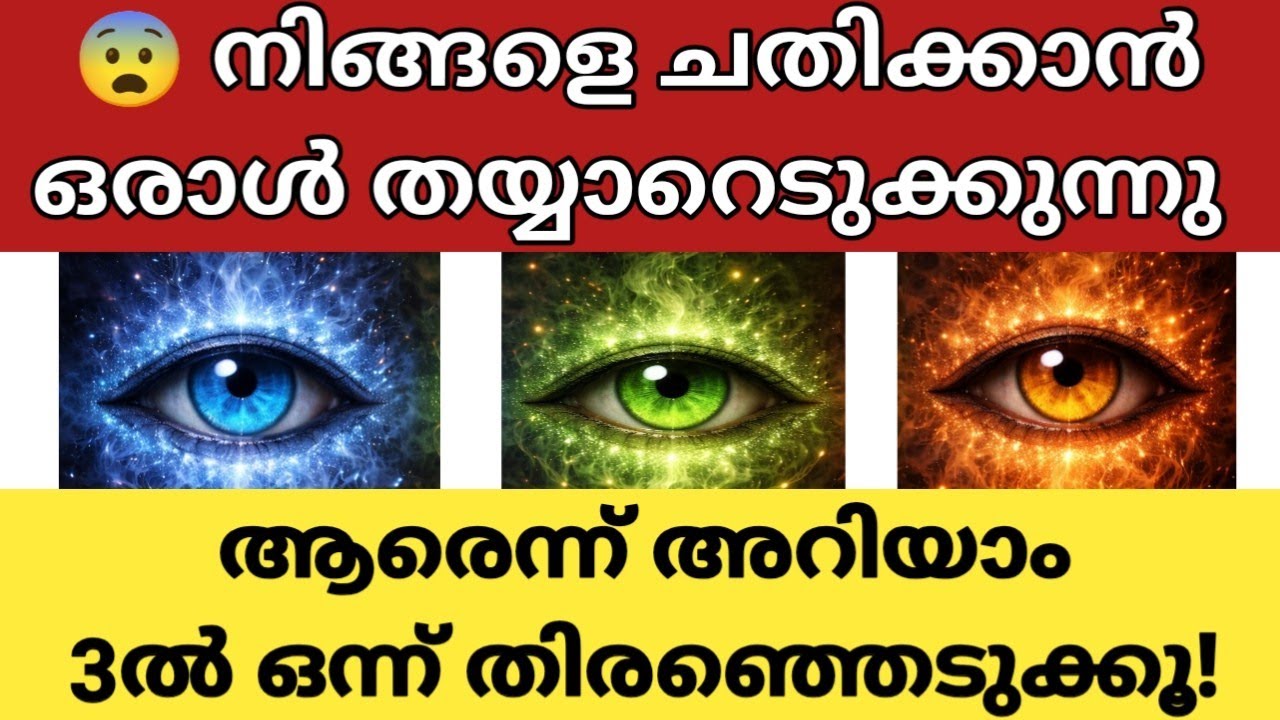 😨 നിങ്ങളെ ചതിക്കാൻ ഒരാൾ തയ്യാറെടുക്കുന്നു | 3ൽ ഒന്ന് തിരഞ്ഞെടുക്കൂ, ആര്?||Thodukuri Malayalam 