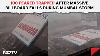 Mumbai Ghatkopar News | 100 Feared Trapped After Massive Billboard Falls During Mumbai Storm