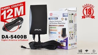 Antena Tv Digital PX DA 5400B Model terbaru dari DA 5200 DA5120 dan DA 5700