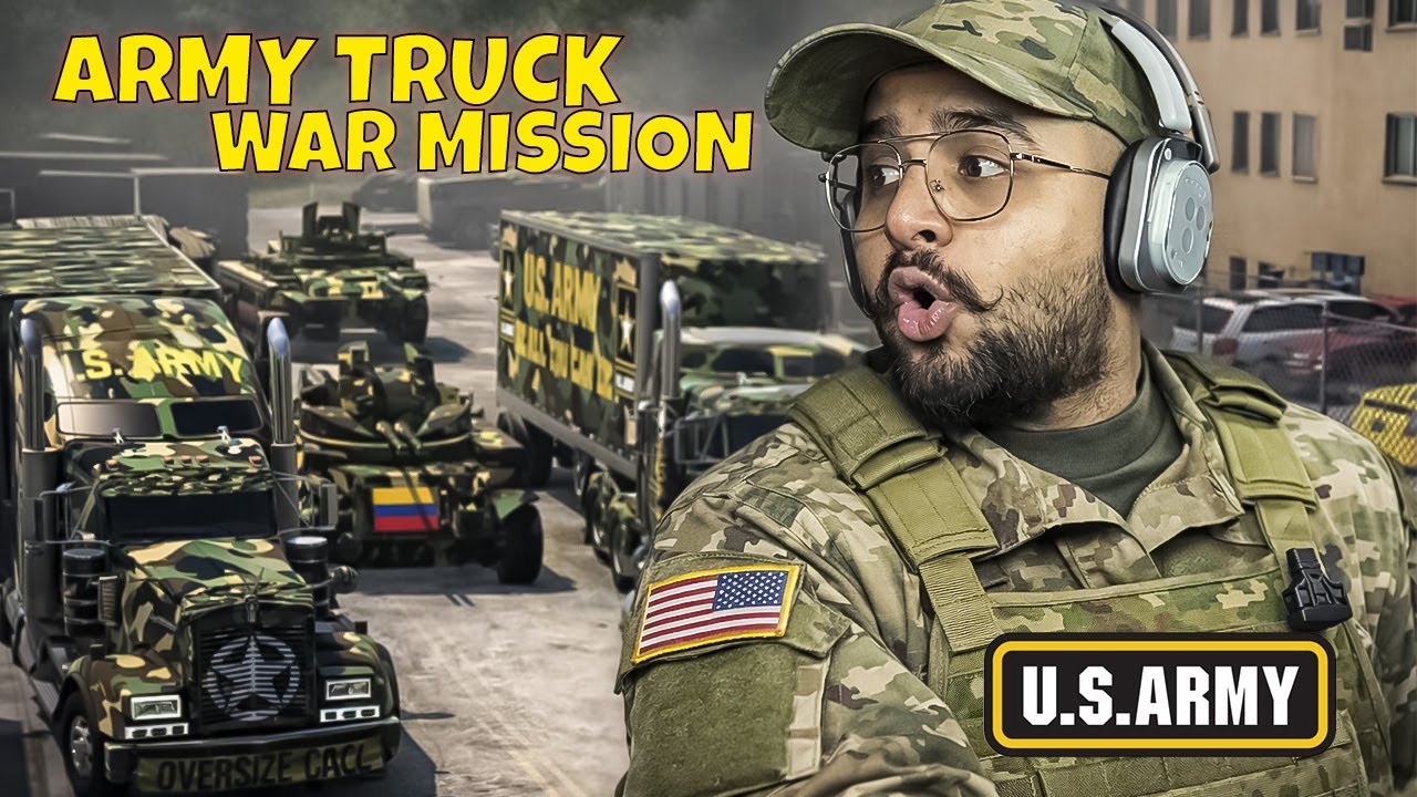 ARMY TRUCK VS DEADLY WAR SITUATION! ⚡