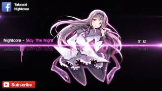 Nightcore - Stay The Night