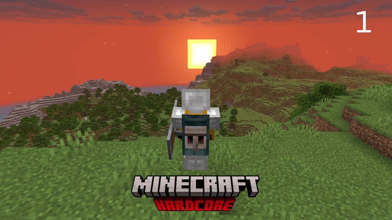 The Perfect Start in Minecraft Hardcore | Hardcore Ep 1 - YouTube