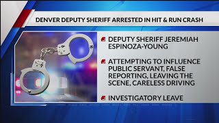 Denver deputy sheriff arrested in hit-and-run crash