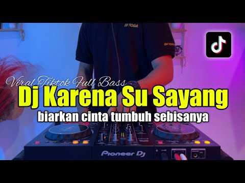 DJ KARENA SU SAYANG VIRAL TIKTOK - BIARKAN CINTA TUMBUH SEBISANYA