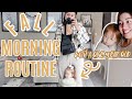 REAL RAW FALL MORNING ROUTINE with 1 year old toddler!