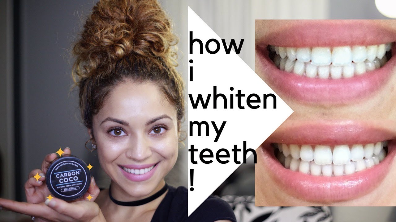 Teeth Whitening Carbon Coco Review YouTube