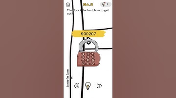 The door is locked, how to get out? No.5 #Escaperoom#brainout#gaming