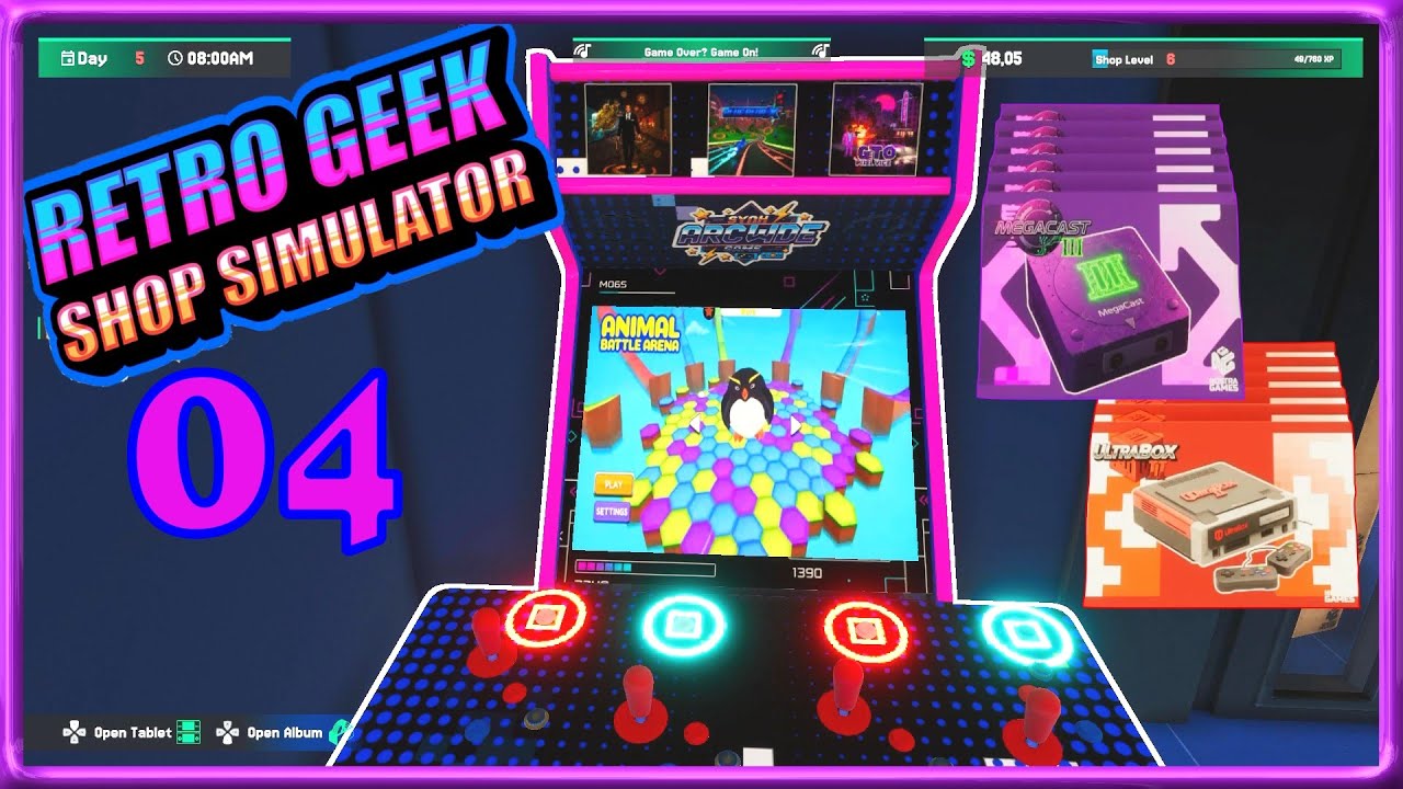 Das Sortiment wird weiter erweitert 🕹️#04 Retro Geek Shop Simulator