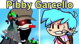 Friday Night Funkin' VS Corrupted Garcello FULL WEEK + Cutscenes (Come Learn With Pibby x FNF Mod)