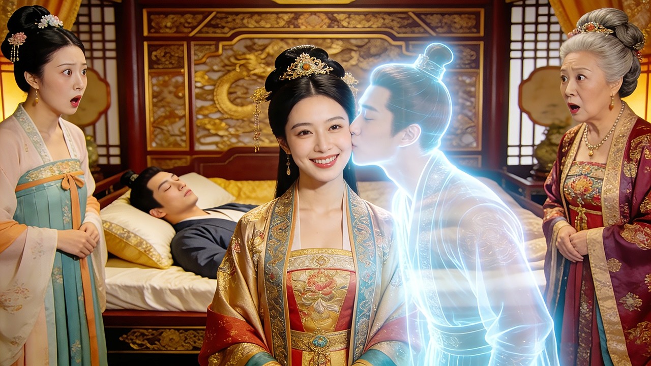 被迫替妹嫁植物人侯爷冲喜，一吻竟见他灵魂！睡美男侯爷全集