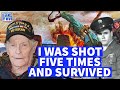 WW2 Vet Explains How He Survived Being Shot Five Times