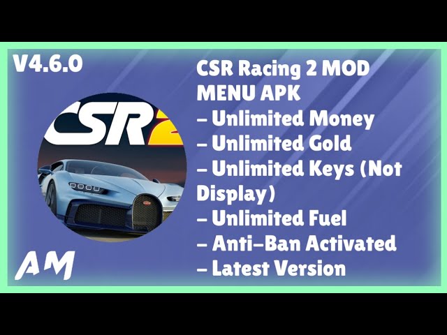 Csr Racing 2 Mod Menu Apk V4.6.0 |Unlimited Money/Gold/Fuel & Anti-Ban  Activated - Latest Version - Youtube