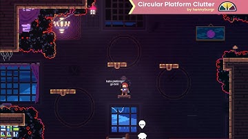 Circular Platform Clutter Silver - Celeste 2020 Spring Collab