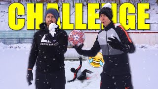 NAJVTIPNEJŠIA Futbalová Challenge v SNEHU! 😂❄