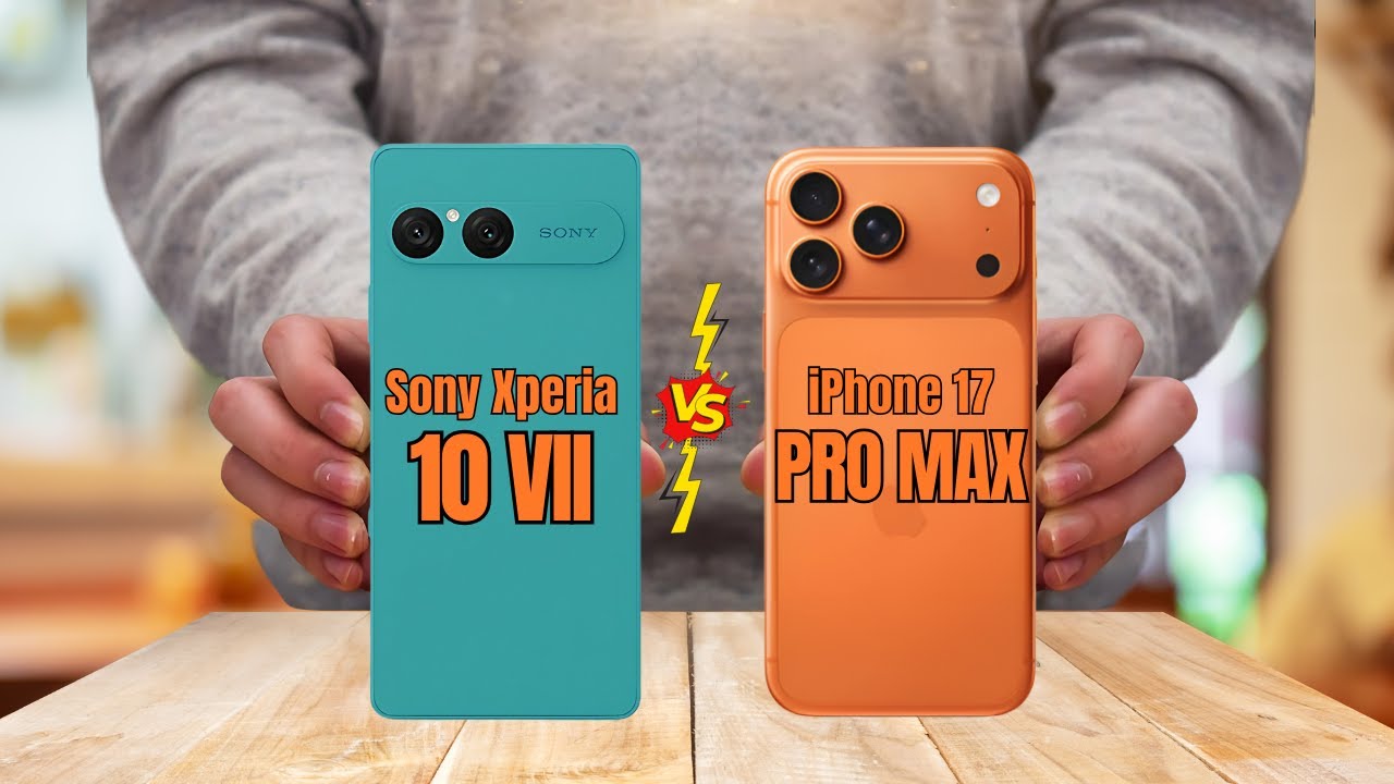 Sony Xperia 10 VII Vs IPhone 17 Pro Max | Compare | smartphones