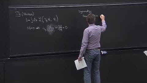 Quantum Field Theory I Lecture 3B: Klein-Gordon field, Conservation Laws, Noether