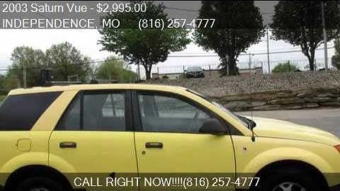 2003 Saturn Vue Base AWD 4dr SUV V6 for sale in INDEPENDENCE