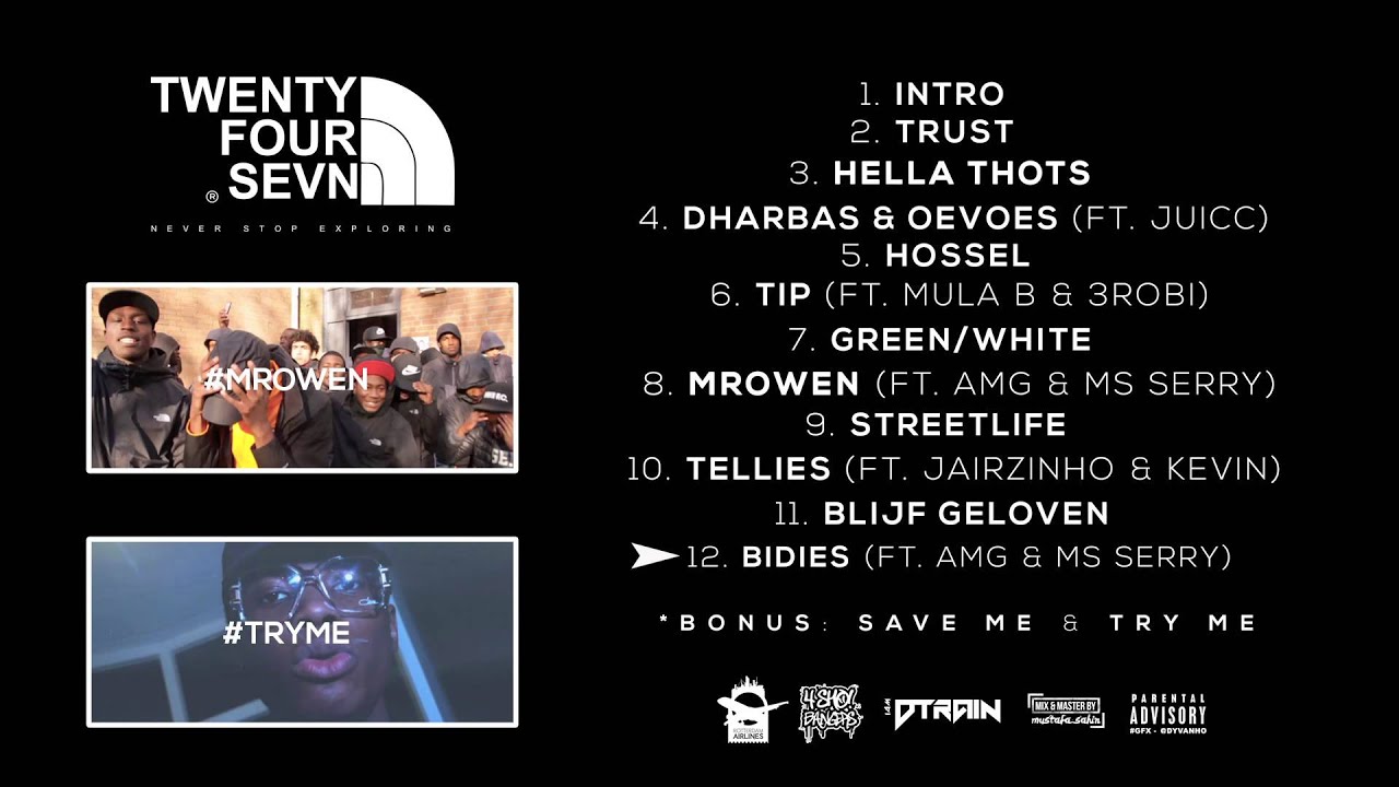 12. Sevn - Bidies (ft. AMG Domina & MS Serry)