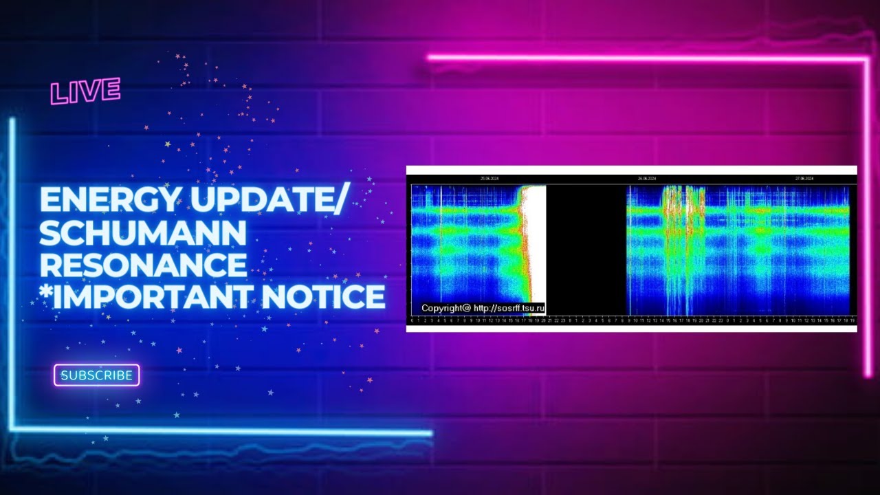 Ascension Energy And Schumann Update - YouTube