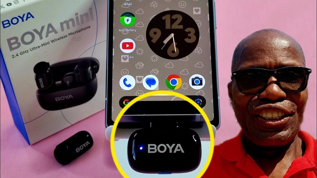 How to Connect a BOYA Microphone to a Google Pixel device
