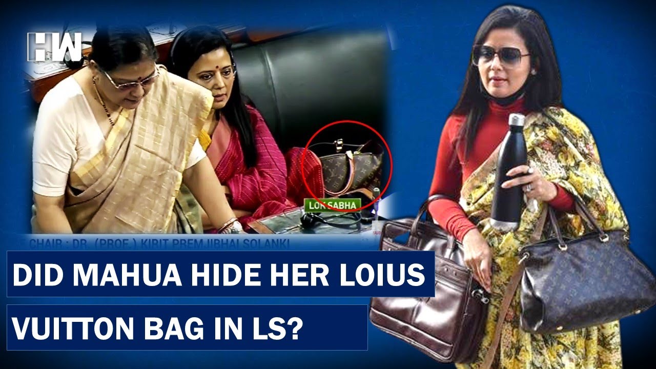 Did TMC MP Mahua Moitra really hide Louis Vuitton bag during price