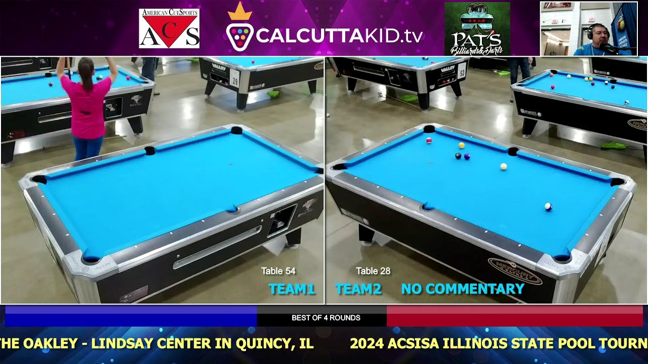 ACSISA Illinois State Pool Tournament DAY 3 03/15/2024 YouTube