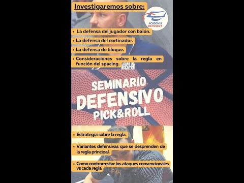 seminario defensa del pick and roll - Leo Costa y Juan Nardini